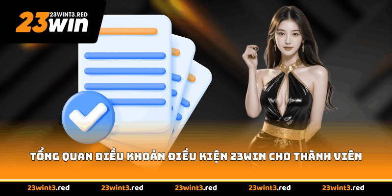 Tổng quan điều khoản điều kiện 23WIN cho thành viên